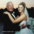 Bob & Leah at Leah's Wedding (2001)